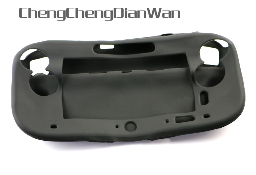 

ChengChengDianWan 50pcs/lot For Nintendo Wii U High quality Silicone case Gel Case Cover Skin Shell case for WIIU by DHL/EMS