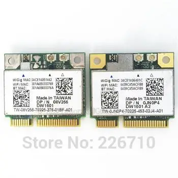 Беспроводная мини карта DW1601 QCA9005 8V256 WiGig 802.11AD 7 Гбит/с PCI E для ноутбуков Dell Latitude 6430u