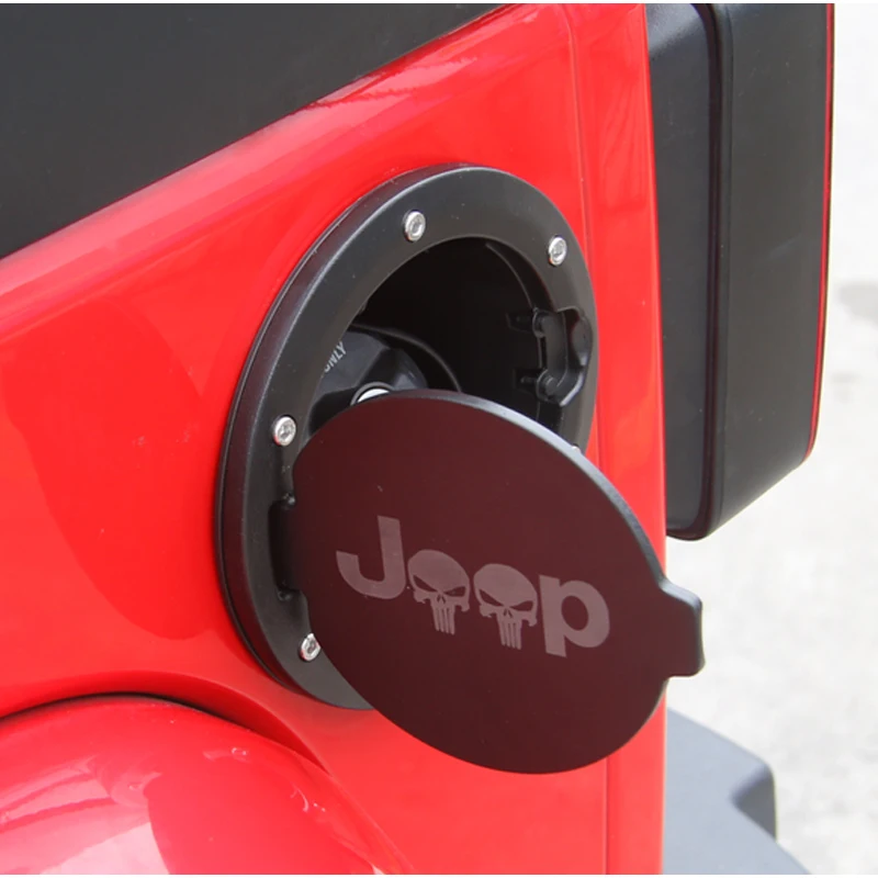 HYZHAUTO 1 шт. крышка топливного бака для Jeep Wrangler JK 2007- аксессуары сплав+ ABS Автомобильный газовый колпачок Высокое качество черный автомобиль-Стайлинг