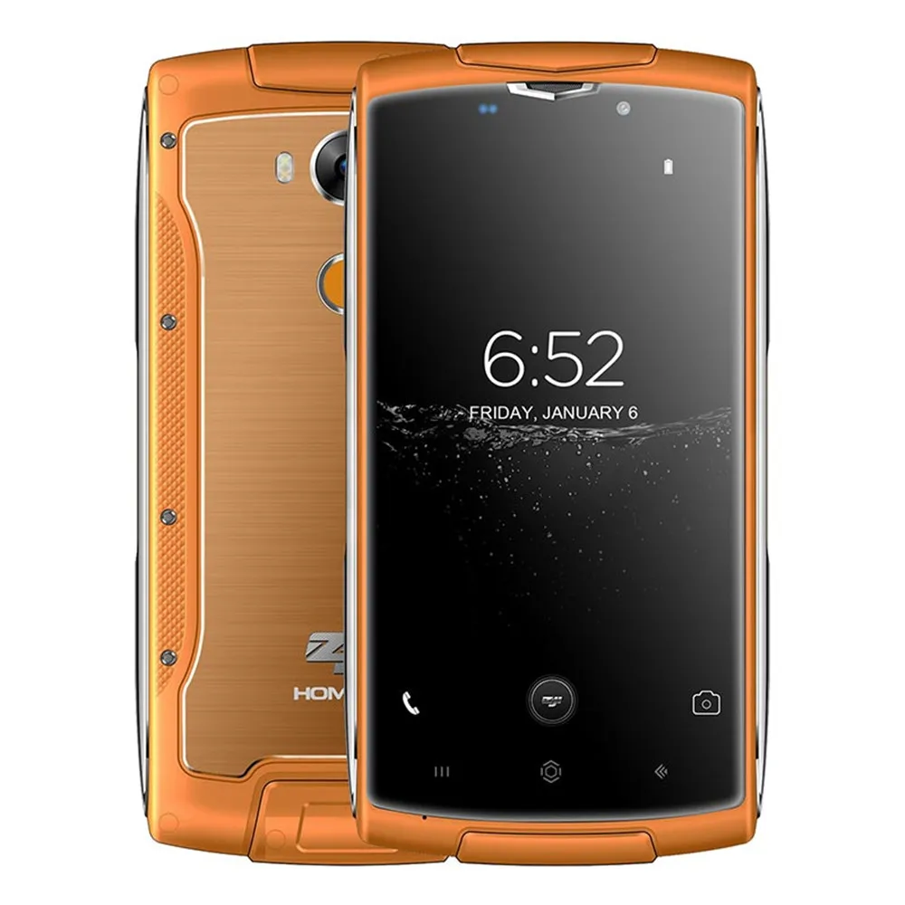 HOMTOM зоджи Z7 смартфон IP68 Водонепроницаемый mtk6737 четыре ядра сотовый телефон на