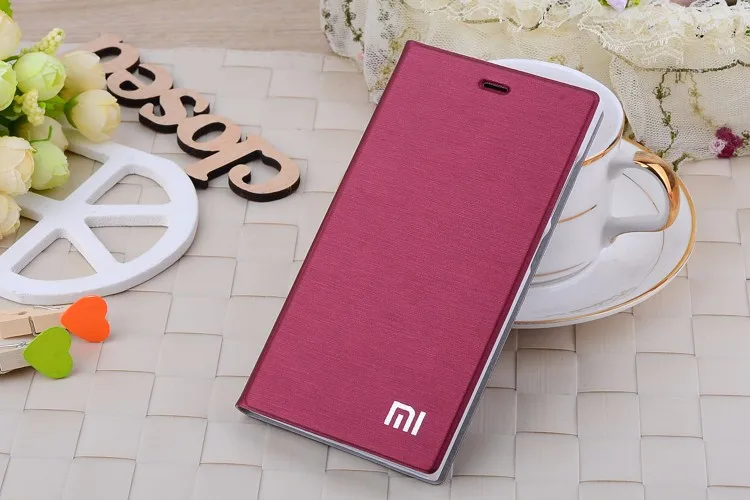 Дизайн Xiaomi Mi3 чехол, высокое качество, матовый чехол из искусственной кожи, чехол для Xiaomi Mi3 M3, откидная крышка с функцией подставки