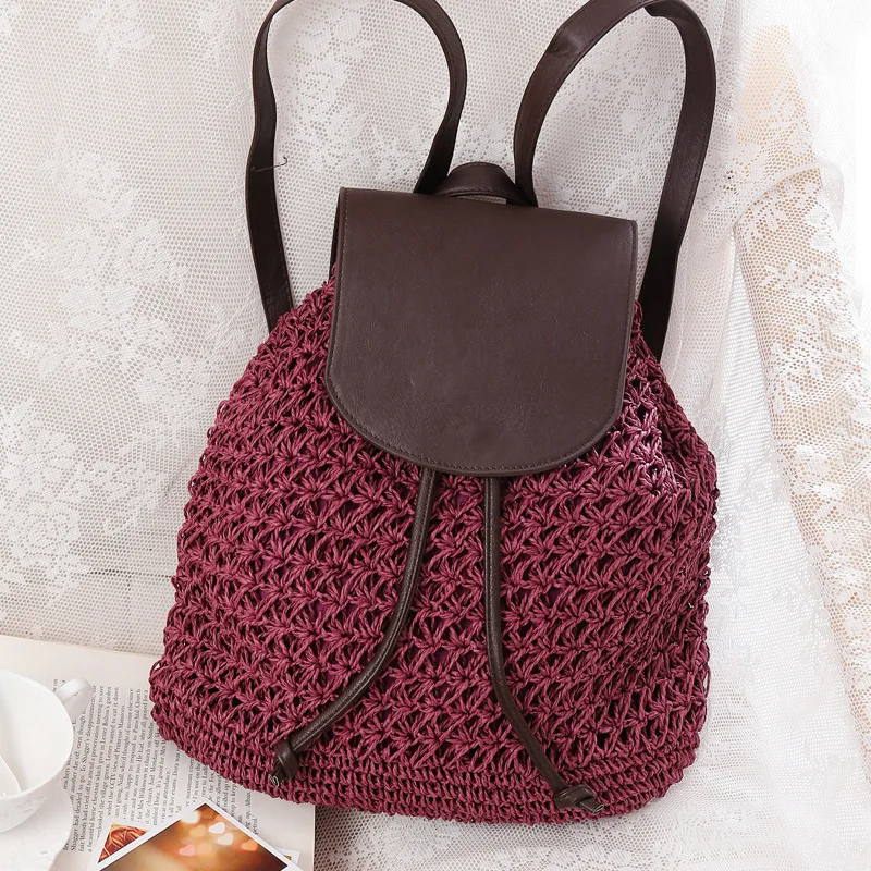 Женские пляжные сумки SUDS повседневные соломенные дизайнерские вместительные