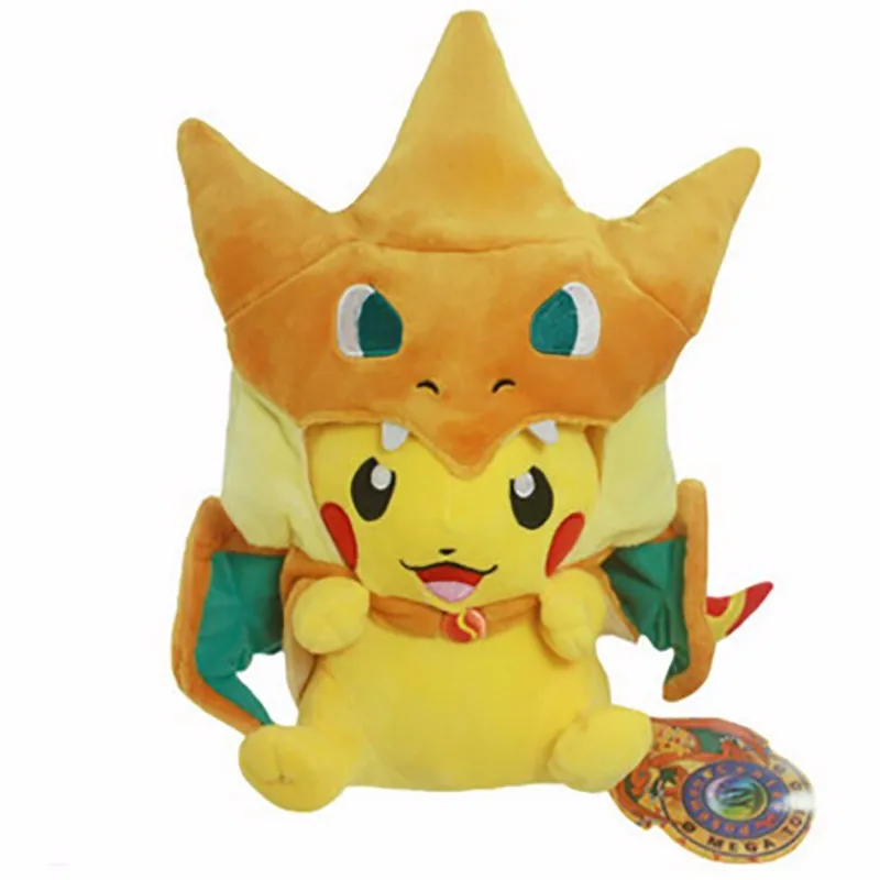 Куклы животные Lucario Magikarp Cos косплей Mega Charizard gyrados мягкие игрушки для детей детские