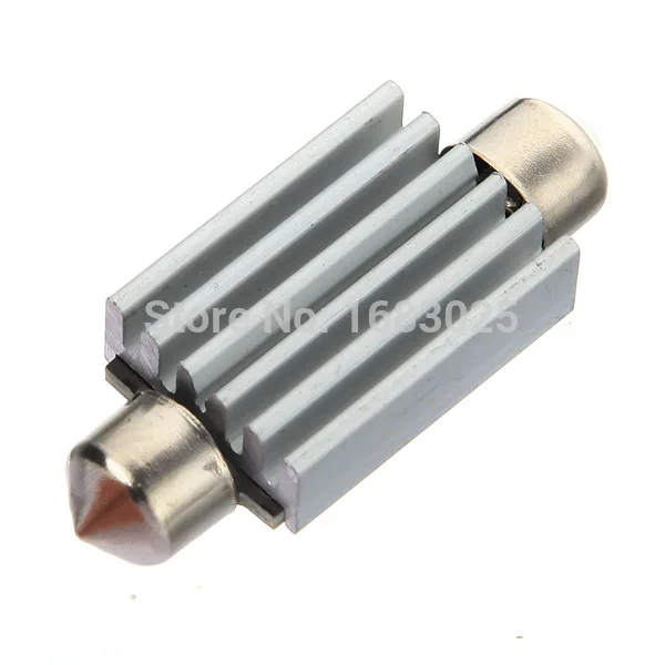 Лучшая цена 42 мм 8 SMD 5050 LED чистый белый купол Festoon CANBUS безошибочная внутренняя