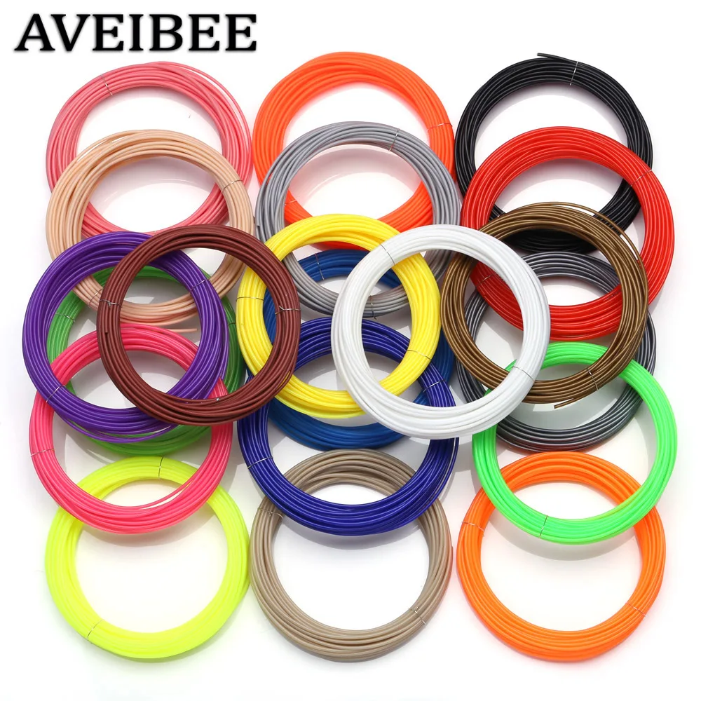 

PLA 3D Pen Filament 5/10/20 Rolls 10M Print Filament Diameter 1.75mm Plastic Filament for 3 D Handle For Drawing With Plastic