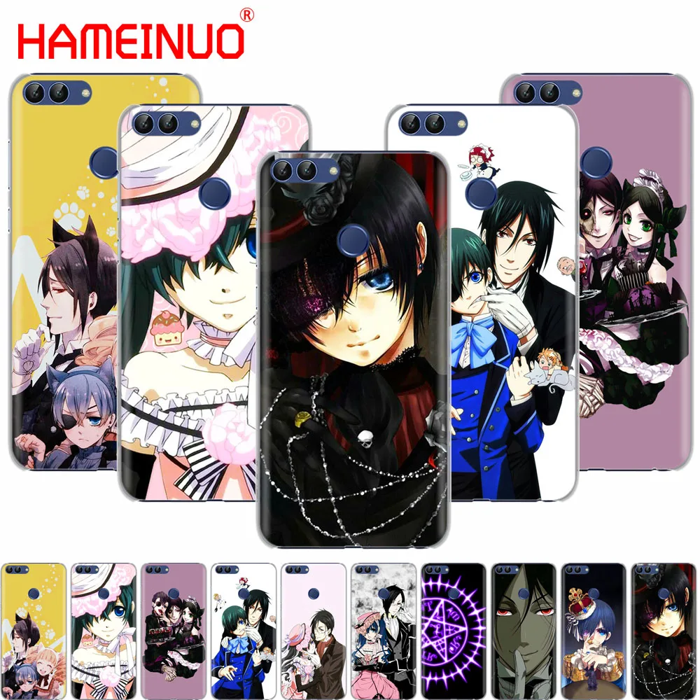 Чехол для мобильного телефона с аниме Black Butler Kuroshitsuji чехол huawei Honor 7C Y5 Y625 Y635 Y6 Y7 Y9 2017