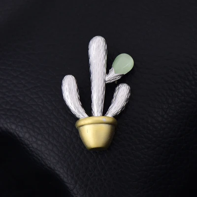 Мини-значок в виде кактуса модная Милая брошь украшение ювелирные изделия