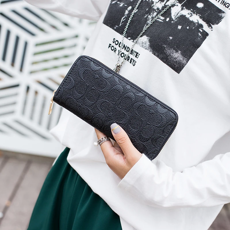 Women Wallets Purses PU Leather Long Wallet Phone Bag Money Coin Pocket Card Holder Female Wallets YY01
