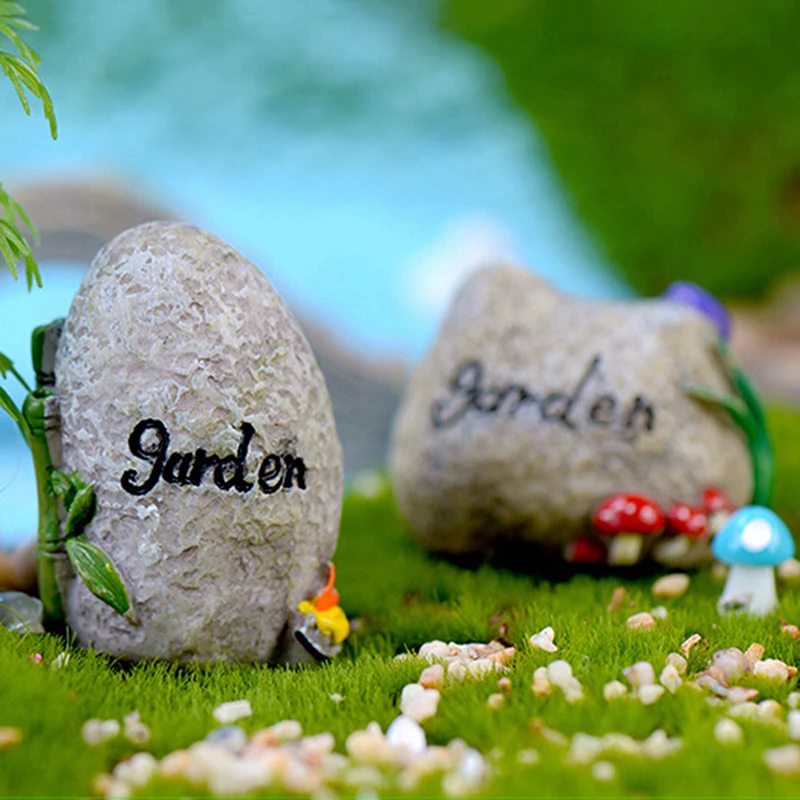 Печать добро пожаловать Красочные Каменные Украшения Дома для дома Сказочный