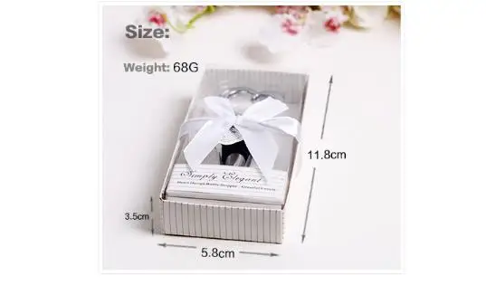 Стоппер для винных бутылок из нержавеющей стали в подарочной коробке свадебные