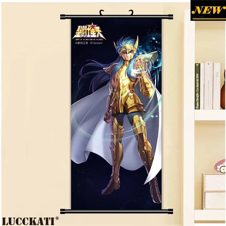 45X95 см святая Сейя Рыцари зодиака Seinto Seiya CAME мультфильм аниме Настенная картина плакат в рулоне холст живопись