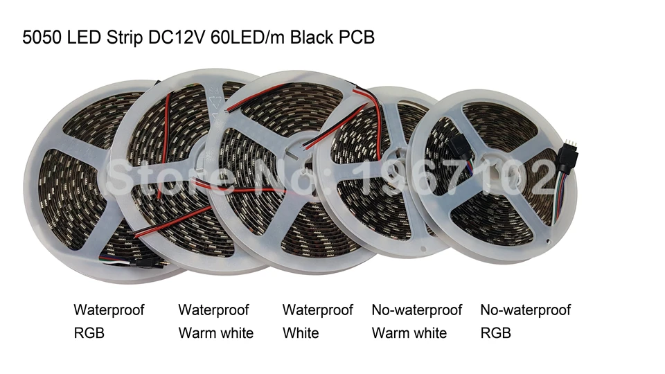 LINYE черная печатная плата Светодиодная лента DC12V 5050 SMD 60 светодиодный s/m 5 м/лот IP65 водонепроницаемый красный зеленый синий белый теплый белый RGB гибкий светодиодный светильник
