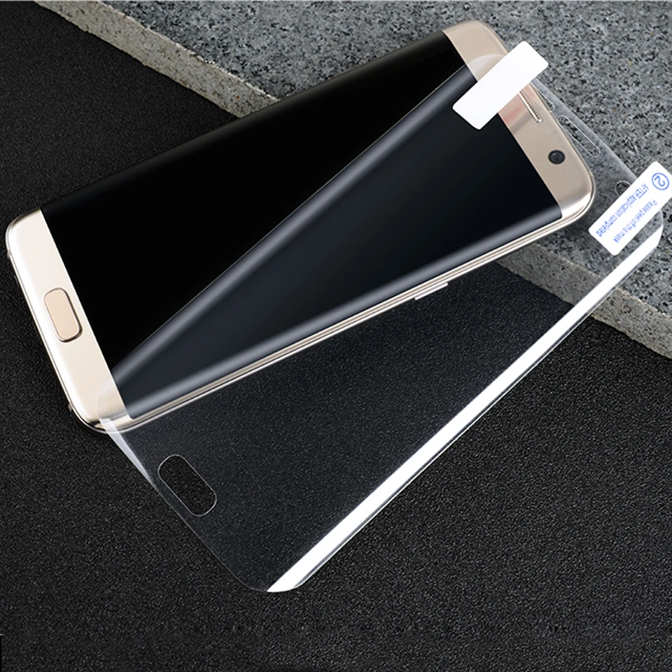3D изогнутая мягкая ПЭТ пленка для Samsung Galaxy S10 S10E S9 S8 Plus Защитная крышка S6 S7 Edge Note 9 8