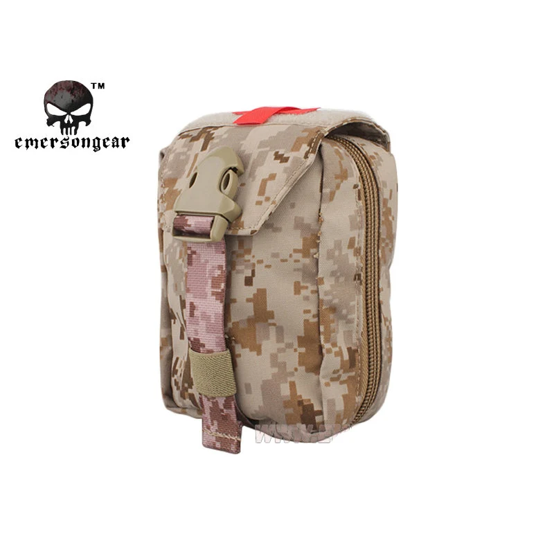 Emersongear Военная Униформа Molle аптечка медицинский мешочек тактический страйкбол Спорт на открытом воздухе оборудование - Цвет: AOR1