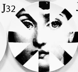 32 " /8" Fornasetti настенный таблички домашний бар задний план книги по искусству Nouveau украшения Фарфор блюда иллюстрации украшения Craft - Цвет: 32