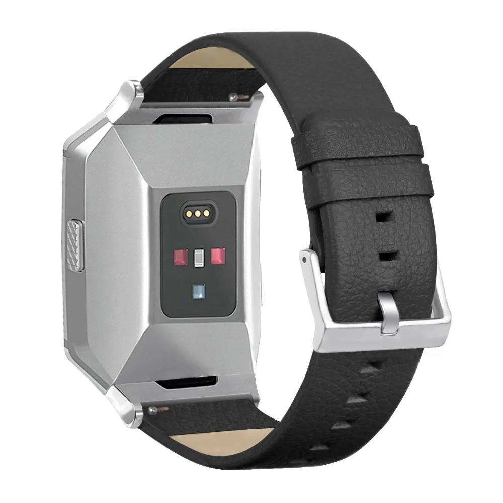 COMLYO кожаный ремешок для часов для Fitbit Ionic наручные умные часы Браслет замена Браслет для Fitbit Ionic ремешок Ремешки для наручных часов