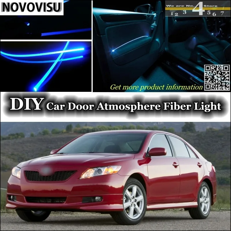 Novovisu для TOYOTA Camry V XV интерьер окружающего света настройки атмосферу волокно