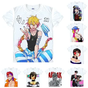 Рубашка Coolprint с принтом аниме, футболки с коротким рукавом и мотивом Хаджима сугору Кенсиро йозакура для косплея хентай
