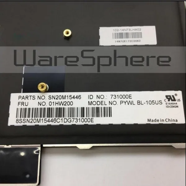 Новый оригинальный английский США клавиатура с подсветкой для lenovo ThinkPad P51 P71 01HW200