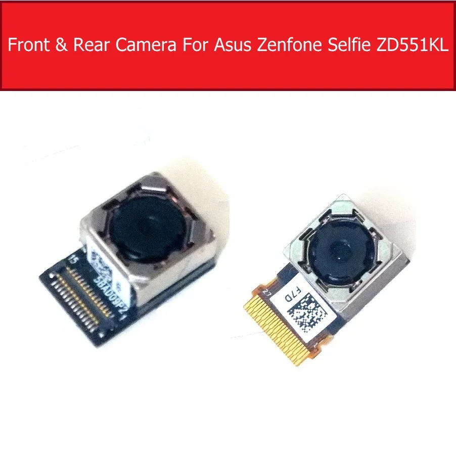 Модуль передней и задней основной камеры для Asus Zenfone Selfie ZD551KL маленькая