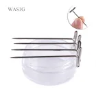 100 шт., T-PINS (45 мм) для изготовления париков, Т-образная Шпилька, инструменты для манекен головной парик, Аксессуары для париков