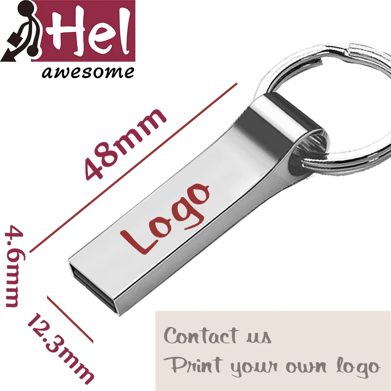 Мечта USB Flash Drive Моды Брелок Флешки Персонализированные Мемори Стик 4/32 Г Pen Металла