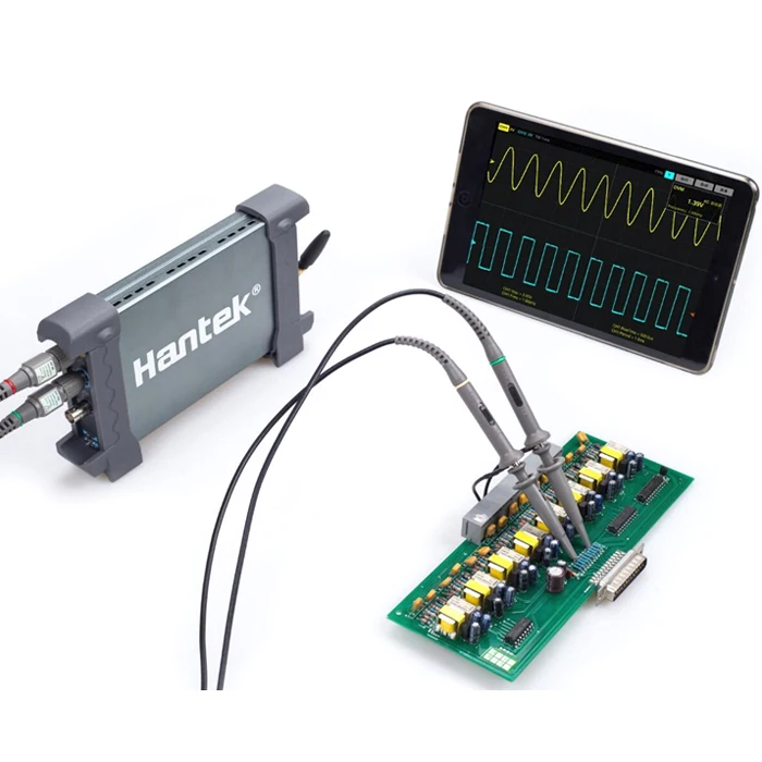Hantek IDS1070A WIFI USB 70 МГц 2 канала 250 Мвыб/С осциллограф для хранения подходит iOS Android