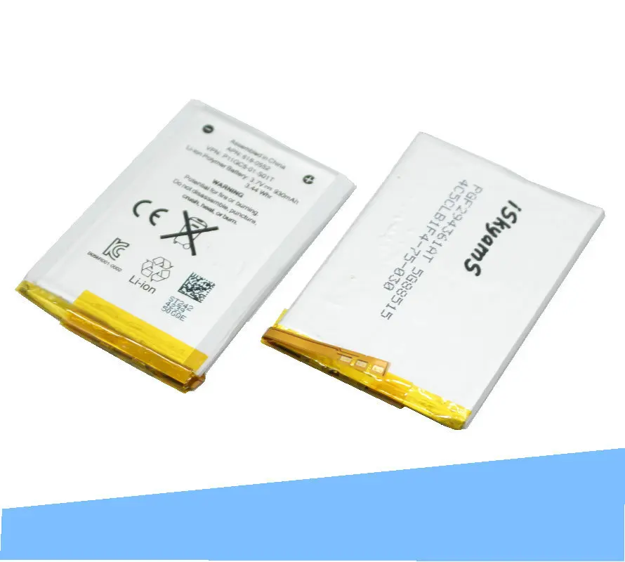 ISkyamS 1x930 мАч 616 0553 / LIS1458APPC внутренний сменный аккумулятор для iPod Touch 4 го поколения 4g