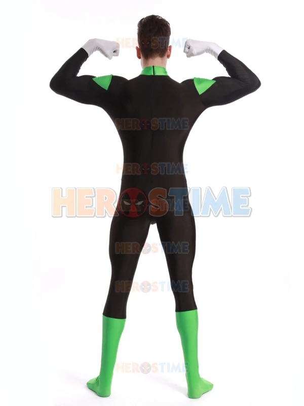 Супергерой Зеленый Фонарь костюм самый популярный спандекс Взрослый Хэллоуин