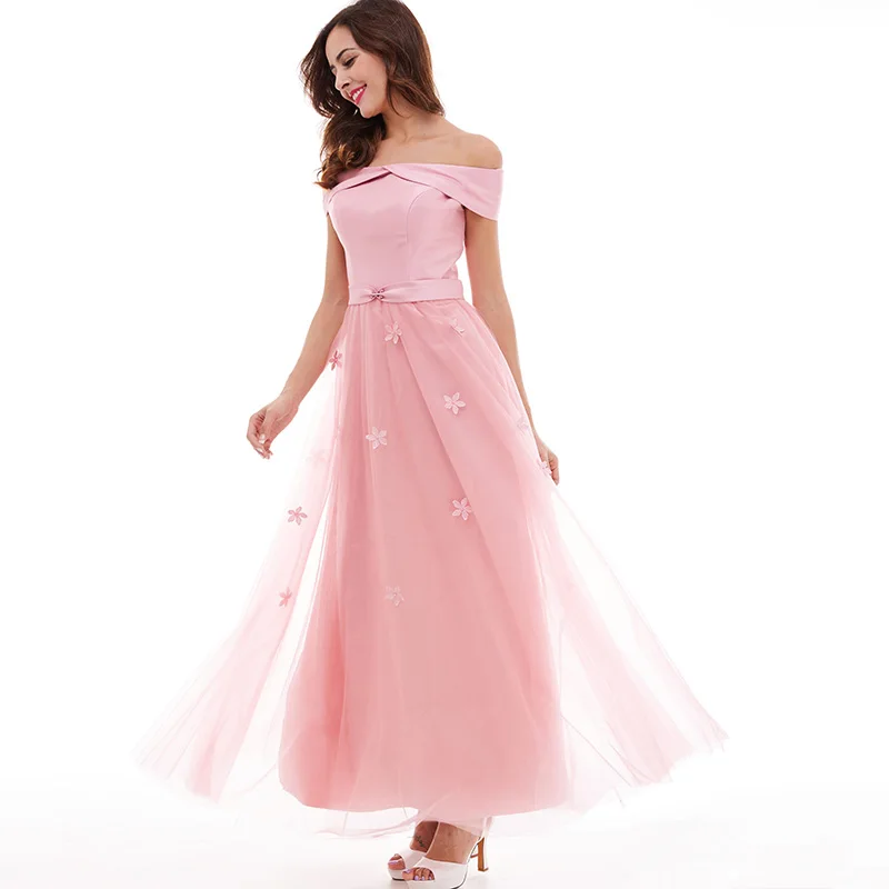 Длинное платье подружки невесты танпелл светильник с открытыми плечами и