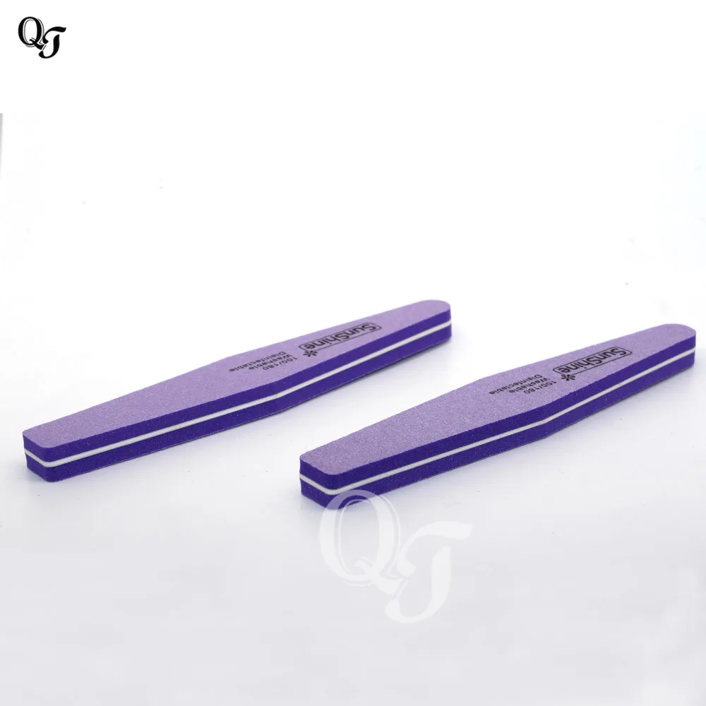 Новый оранжевый и черный дизайн ногтей маникюр шлифовальная наждачная бумага