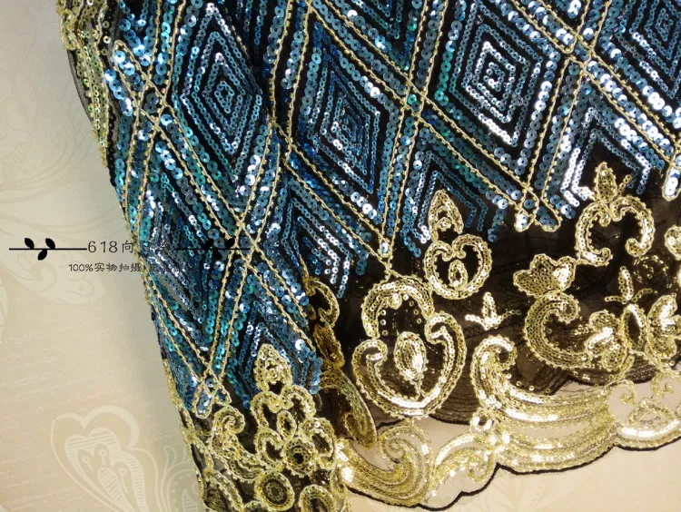 Cakucool Для женщин Бисер блузка рубашка Длинные рукава шифоновые топы с золотыми