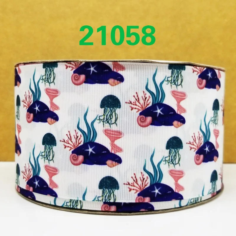 Бесплатная доставка 50 ярдов мультфильм печатных grosgrain ленты 21064 | Дом и сад