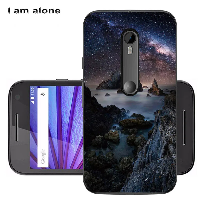 Soft TPU U30 Чехлы для телефонов I am alone, для Motorola Moto G3, 5,0 дюймов, мягкий ТПУ чехол для мобильного телефона, милая сумка для Motorola Moto G3 - Цвет: Soft TPU U30