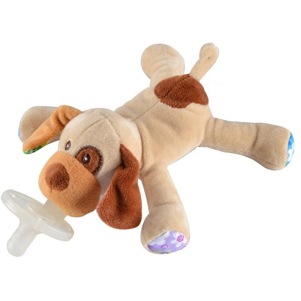 Детские удобные игрушки Pacimals Мультяшные пустышки Nuk продукты для кормления детей