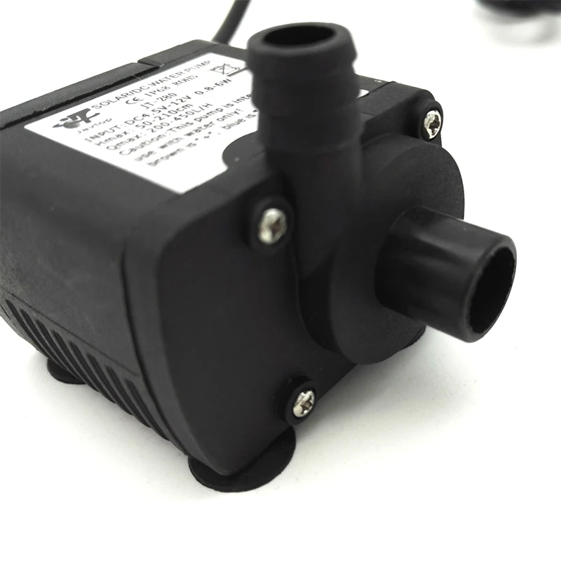 JT-280A DC 4 5 ~ 12V 24V 380mA 200cm 450L/H Micro brushless dc погружной насос | Обустройство дома