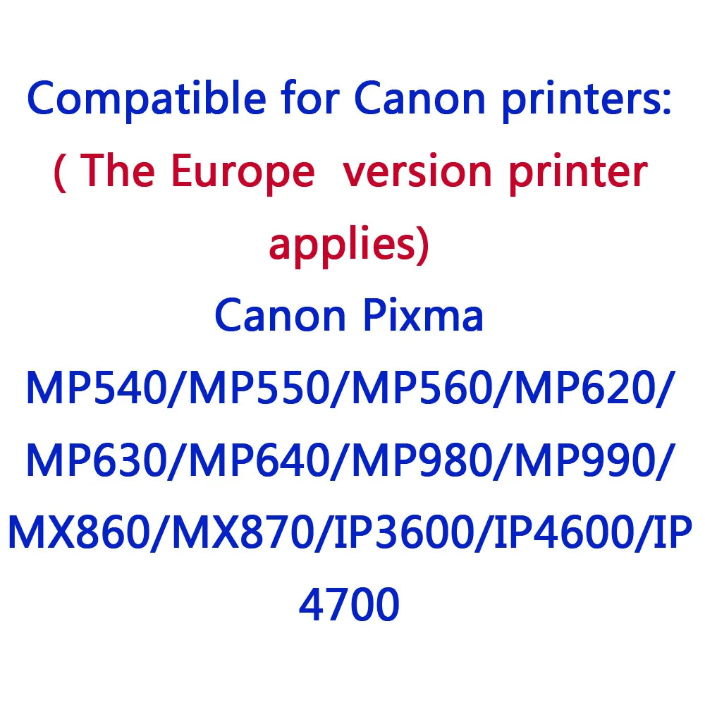 15 .  PGI-520 CLI-521 PGI 520 CLI 521    canon PIXMA IP3600/IP4600/IP4700 MX860