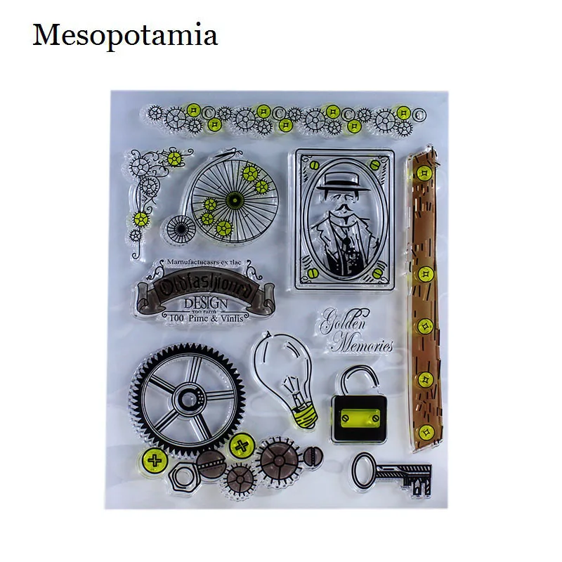 Штамп силиконовый прозрачный для скрапбукинга альбомов шитья | Дом и сад