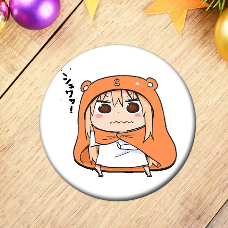 1 шт. Himouto! Мужские значки для рюкзака одежды|badge collection|brooch pinsbadges for bag |