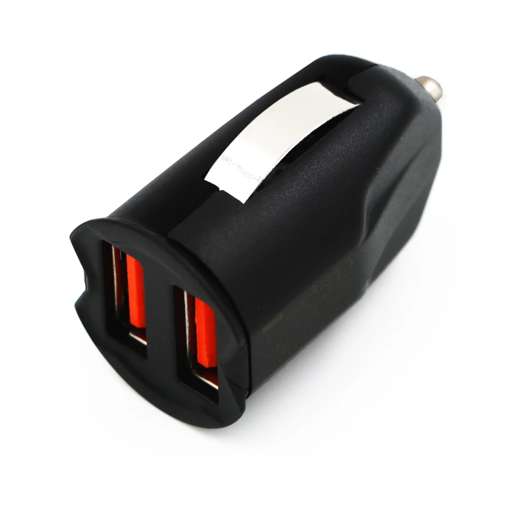 Смарт Быстрая зарядка 4.2A двойной USB мини автомобильное зарядное устройство для