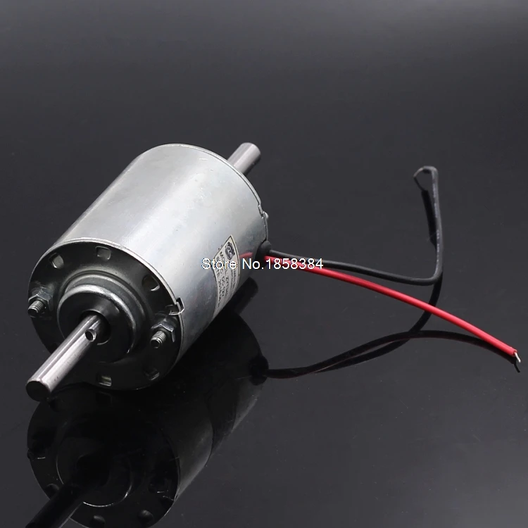 ZYT3422 двигатель постоянного тока DC12V3100 вращающийся двойной выходной вал роликовый