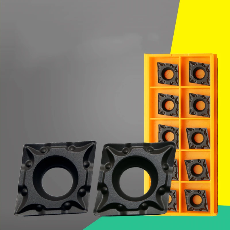 

YZ66 10pcs CNC carbide Inserts CCMT120404-OTM OC2125 For Steel processing