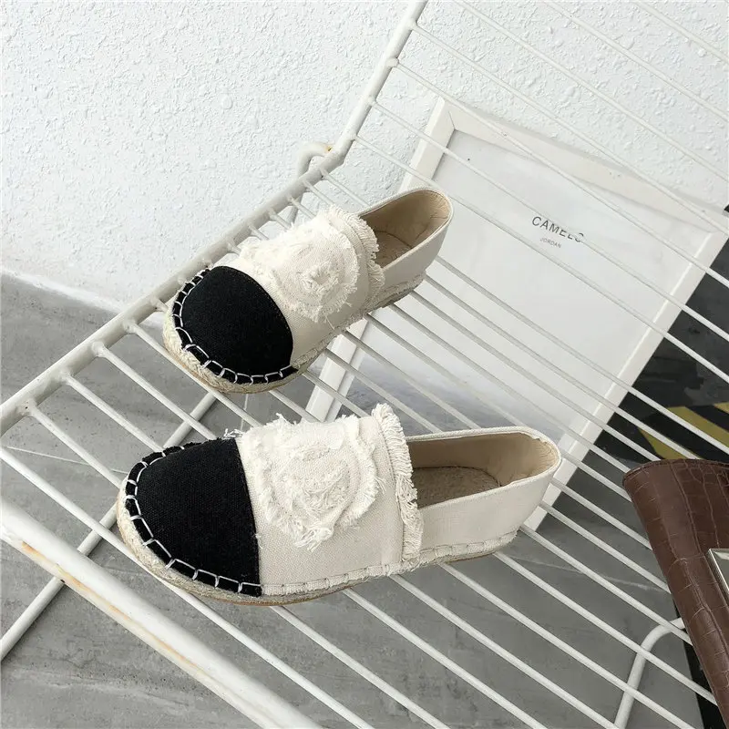 Модная женская обувь Сезон весна-осень 2018 Удобная Тканевая Обувь на плоской