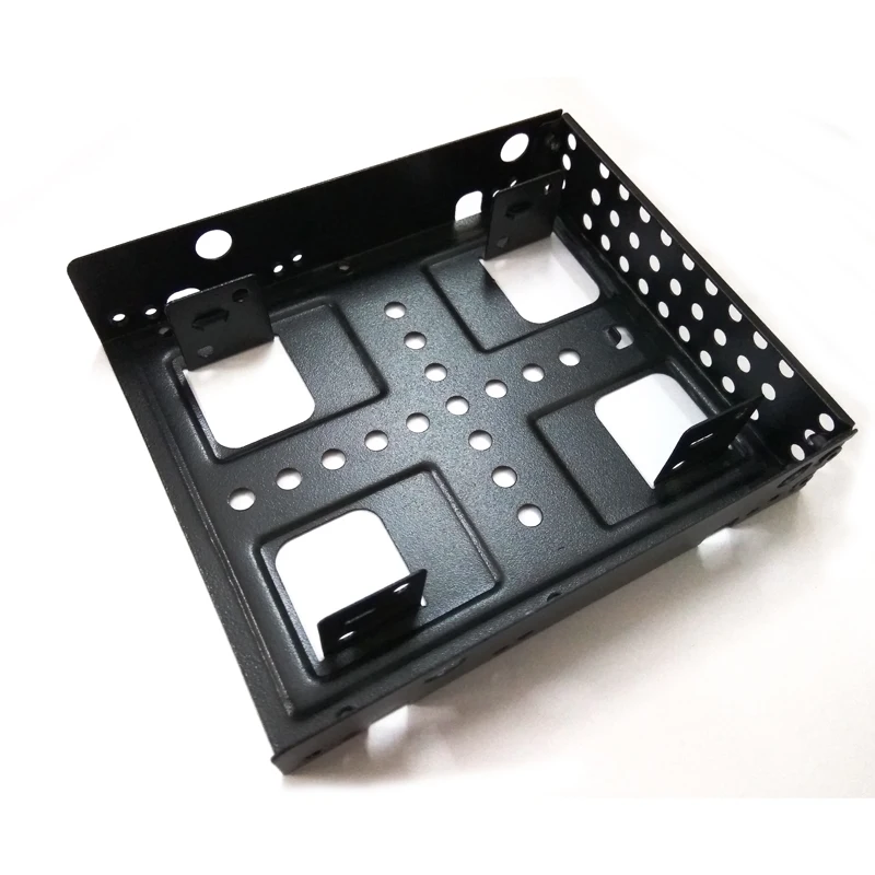 Double 2.5 to 3.5 metal hard drive Bracket Notebook mechanical disk SSD solid state Shelves | Компьютеры и офис