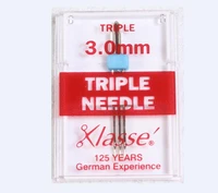 klasse triple 3mm triple needle household sewing machine with three pin 1 box suitable for janome