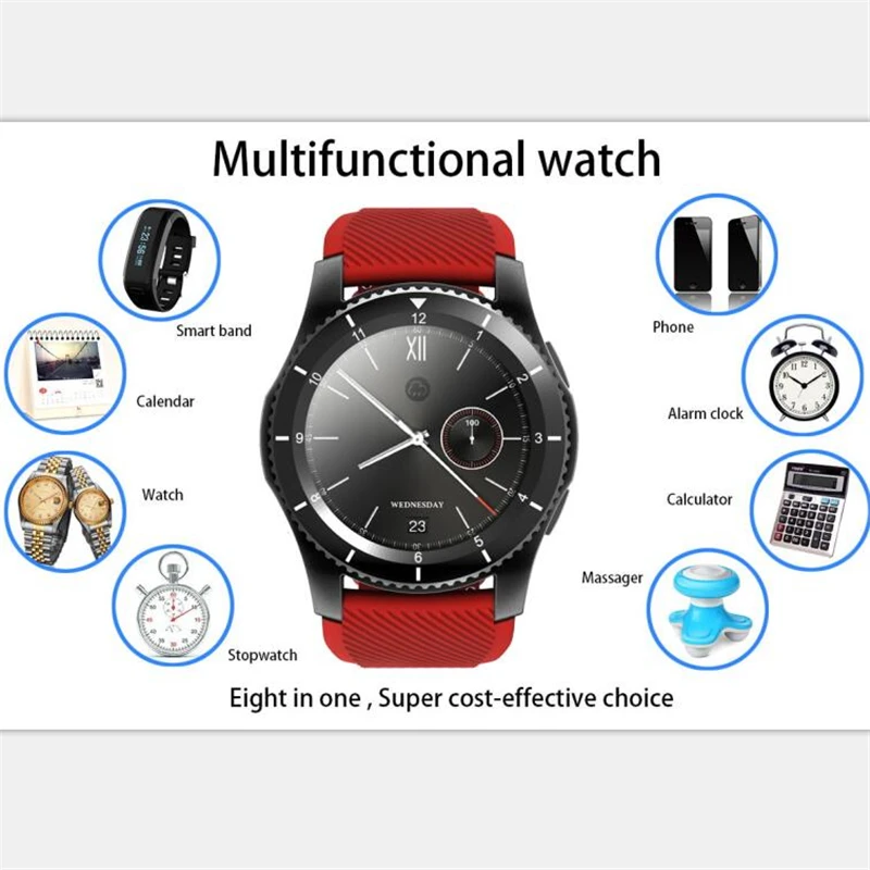 Монитор Сердечного Ритма Смарт часы для Android Apple hauwei Xiaomi Samsung Gear S3 S2 VS kw88 kw98