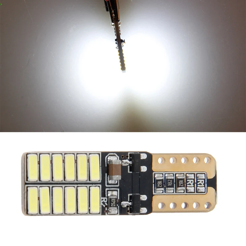 YAM 1PC Canbus T10 W5W 3014 SMD 24 LED Car Auto Light Source Bulb Backup Lamp White | Автомобили и мотоциклы