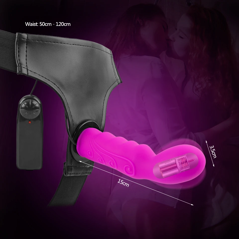 Интимные аксессуары мощные Вибраторы для точки G женщин силиконовый ремень