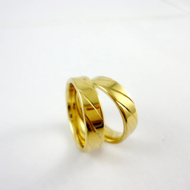 Классические кольца из нержавеющей стали для женщин и мужчин 10 шт. никогда не