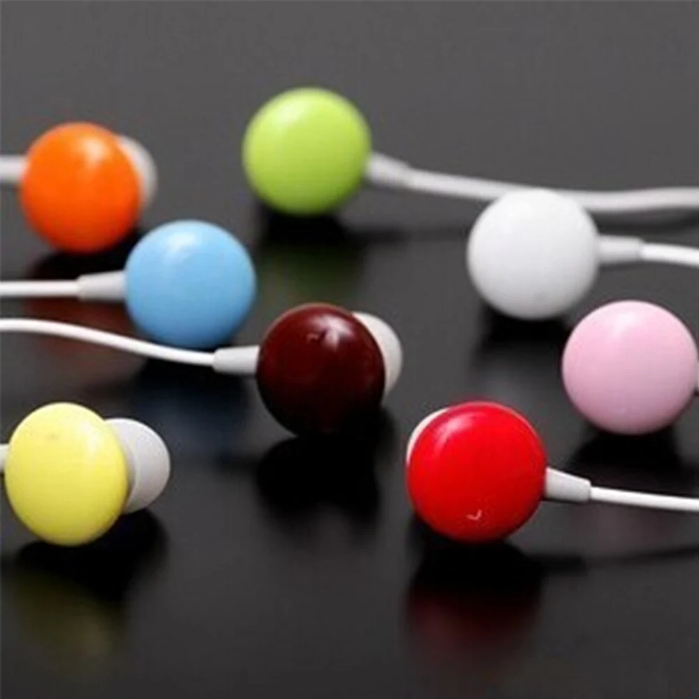 Candy Красочные наушники музыка наушники-вкладыши стерео игровой Xiaomi | Электроника